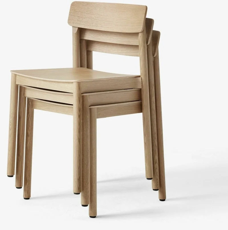 Chaise en bois naturel Betty TK2 - &tradition