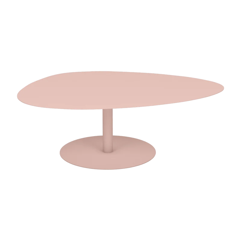 Table basse XL baby pink 80 cm Galet - Matière Grise