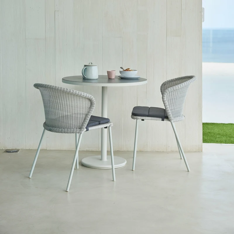 Chaise blanche Lean - Cane-Line
