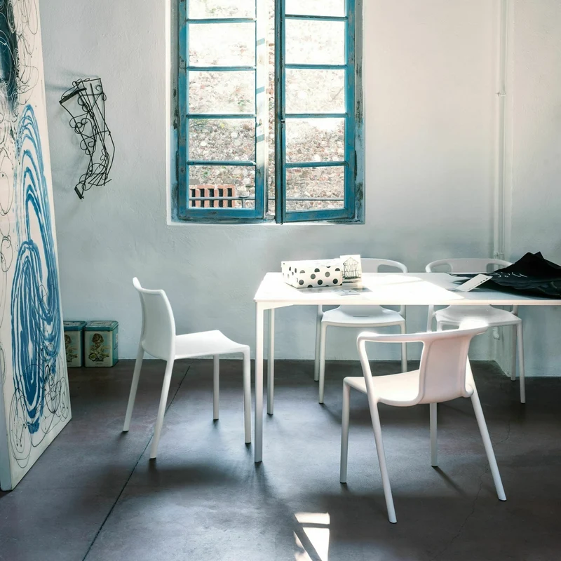 Chaise en polypropylène beige Air - Magis