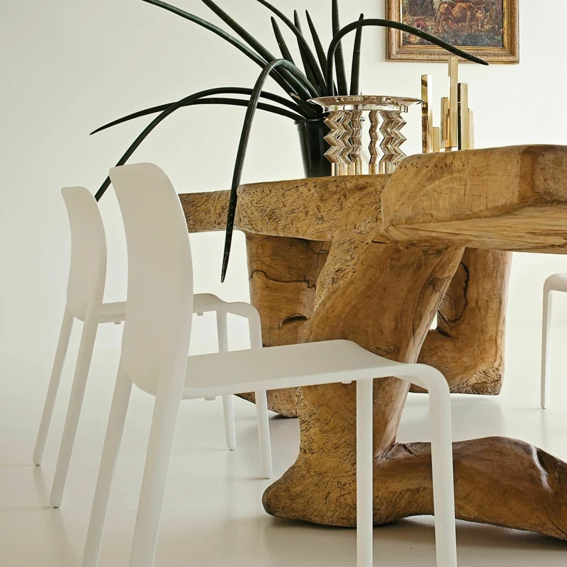 Chaise en polypropylene blanche First - Magis