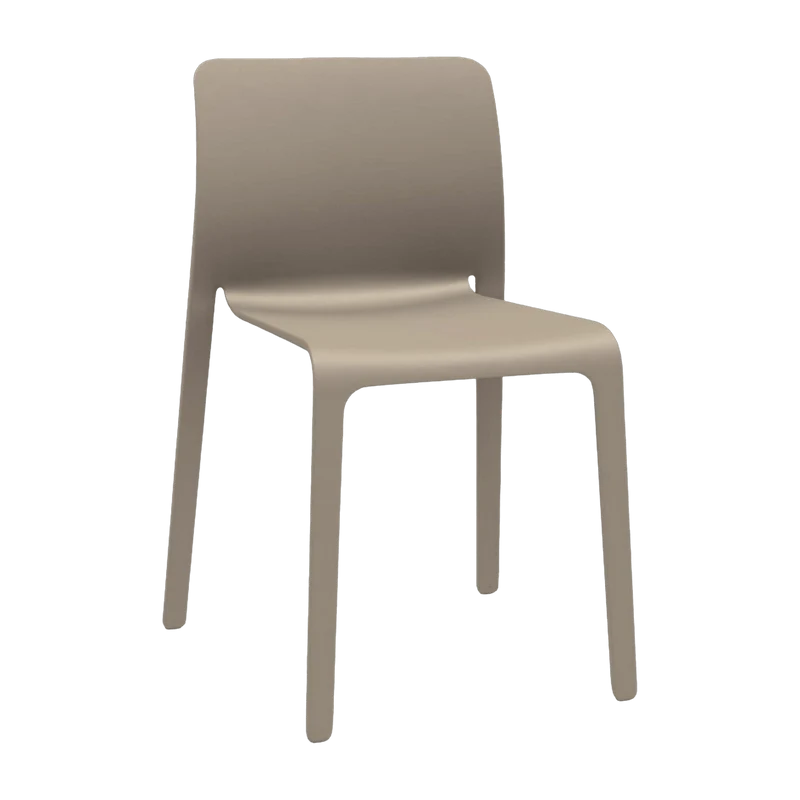 Chaise en polypropylene beige First - Magis