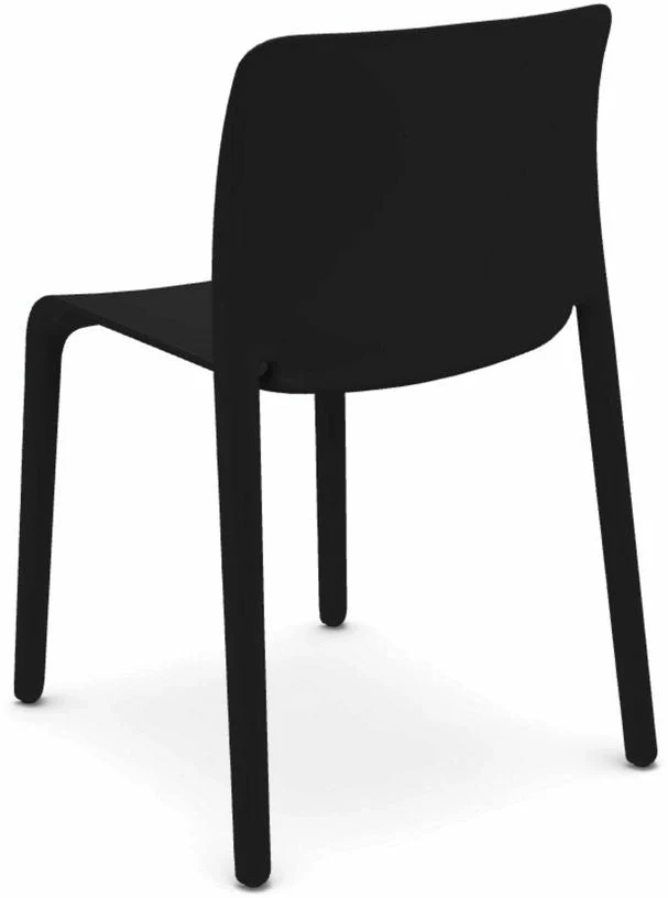 Chaise en polypropylene noire First - Magis