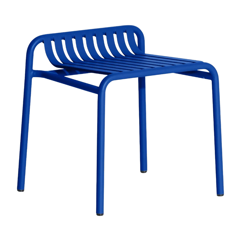 Tabouret outdoor bleu Week end - Petite friture