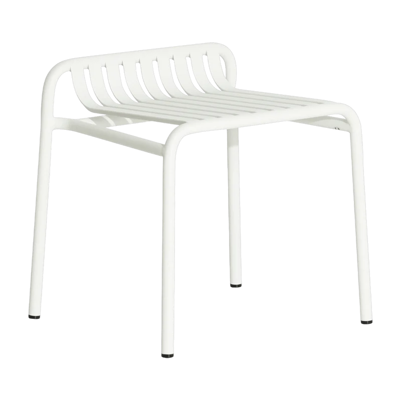 Tabouret outdoor blanc Week end - Petite friture