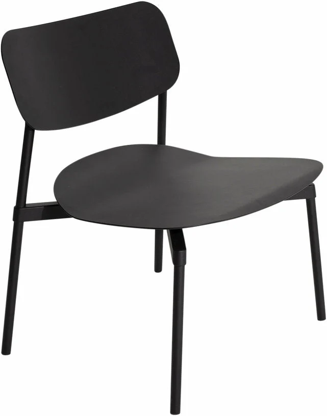 Fauteuil de jardin en métal noir Fromme - Petite friture