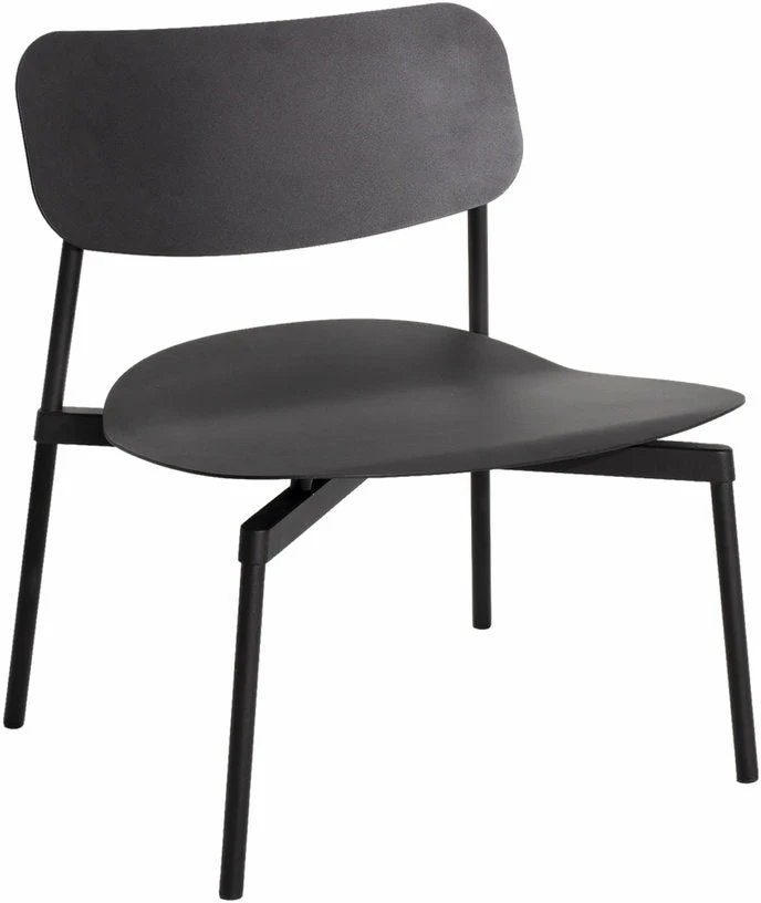 Fauteuil de jardin en métal noir Fromme - Petite friture