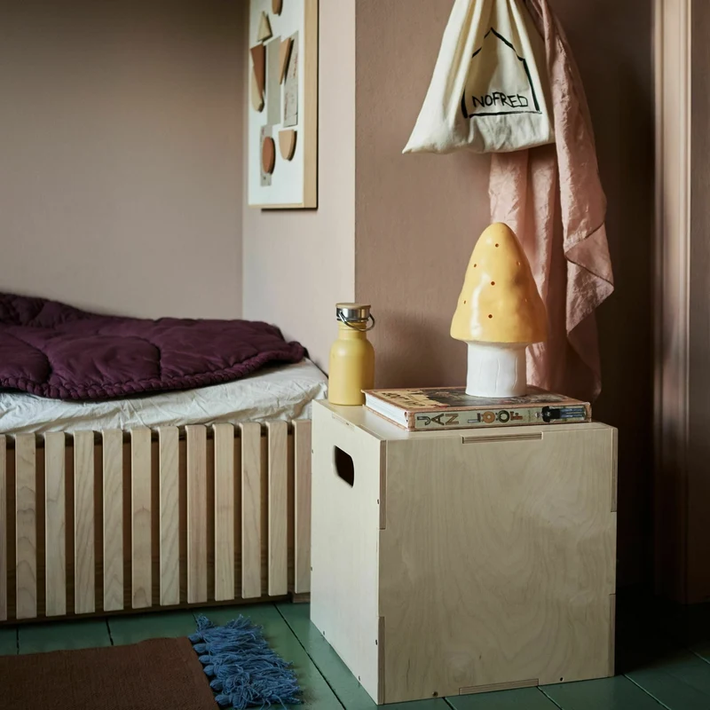 Cube de rangement en bois - Nofred