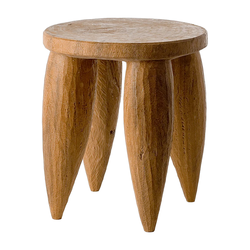 Tabouret en bois 41 cm Senofo - Pols Potten