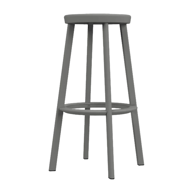 Tabouret de bar en aluminium sable 76 cm Deja-vu - Magis