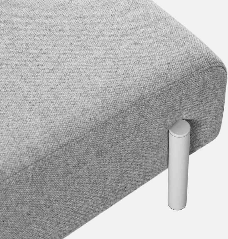 Canapé d'angle gauche modulable gris Palo - Hem