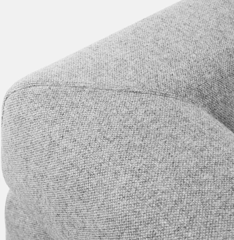 Canapé d'angle gauche modulable gris Palo - Hem