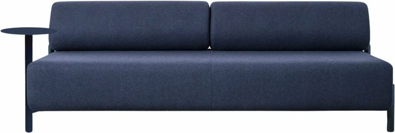 Table d'appoint pour canapé modulable bleu Palo - Hem