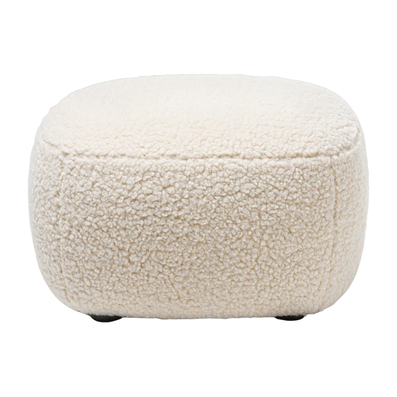 Pouf blanc Bear Loll 08 - Gervasoni