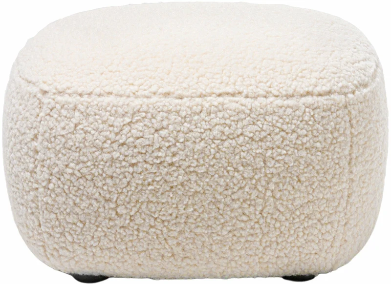 Pouf blanc Bear Loll 08 - Gervasoni