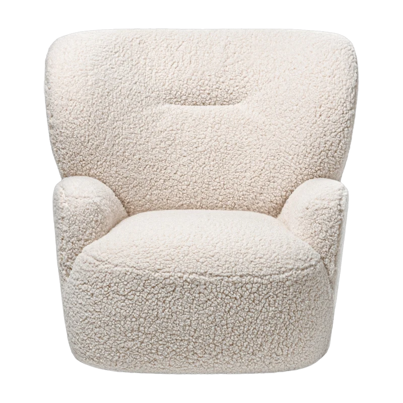 Fauteuil blanc Bear Loll 09 - Gervasoni