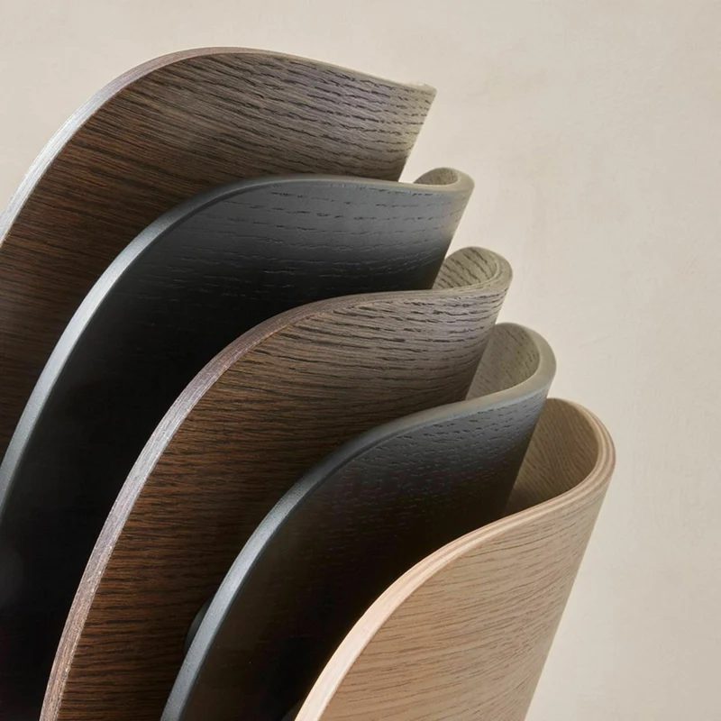 Chaise en chêne noir Co Dining - Audo