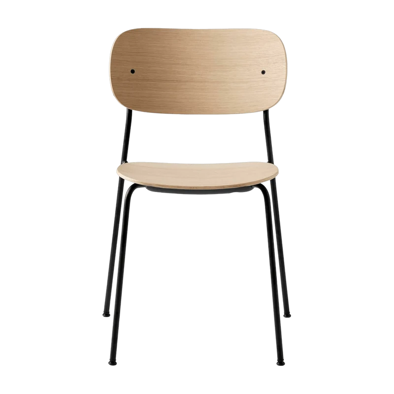 Chaise en chêne naturel Co Dining - Audo
