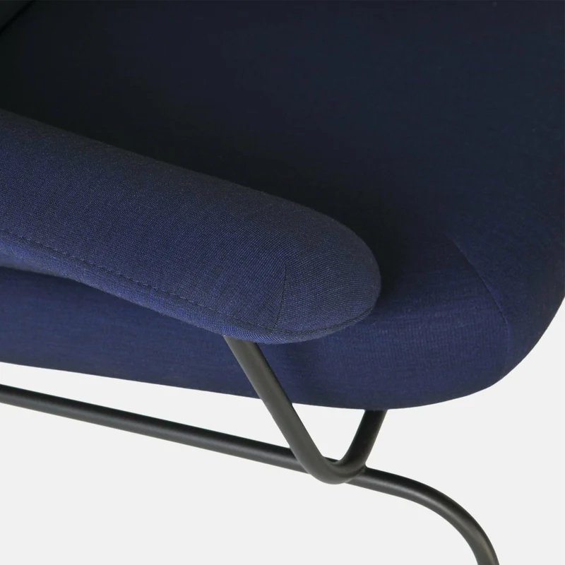 Fauteuil en tissu Ink Hai - Hem