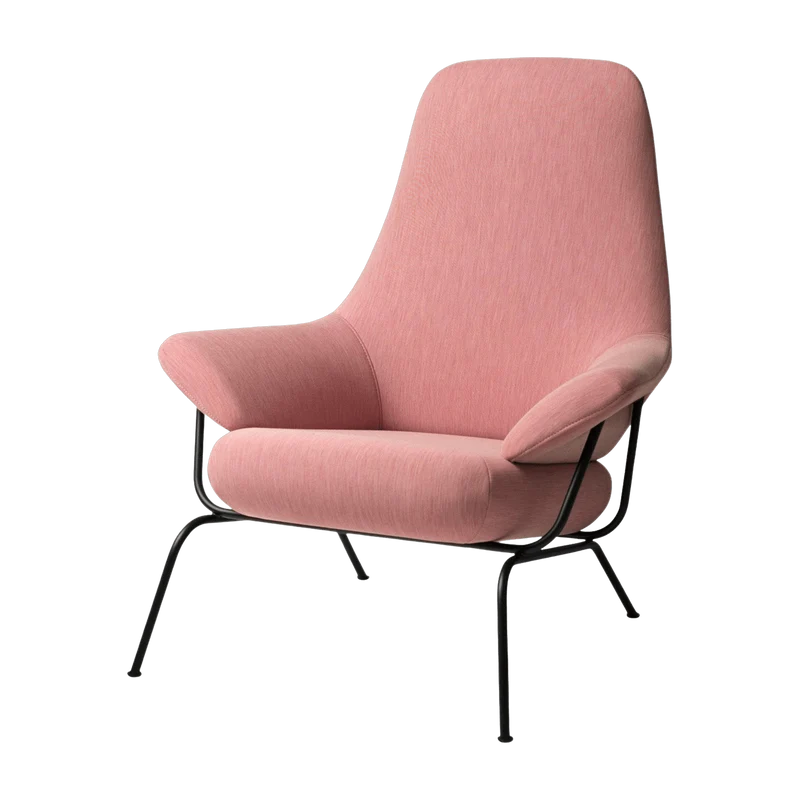 Fauteuil en tissu Pink Hai - Hem