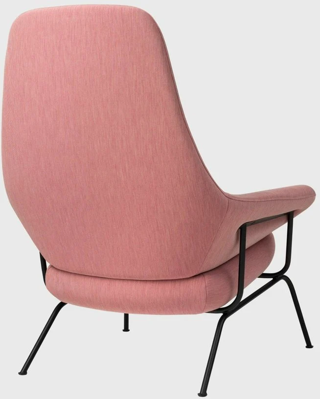 Fauteuil en tissu Pink Hai - Hem