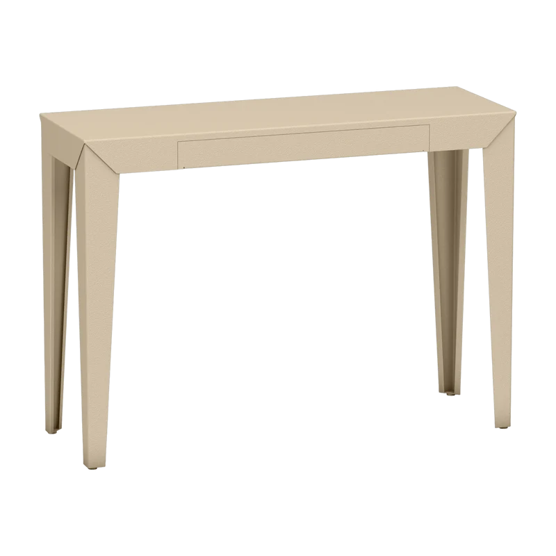 Console à tiroir crème finition mate 103 cm Zef - Matière Grise