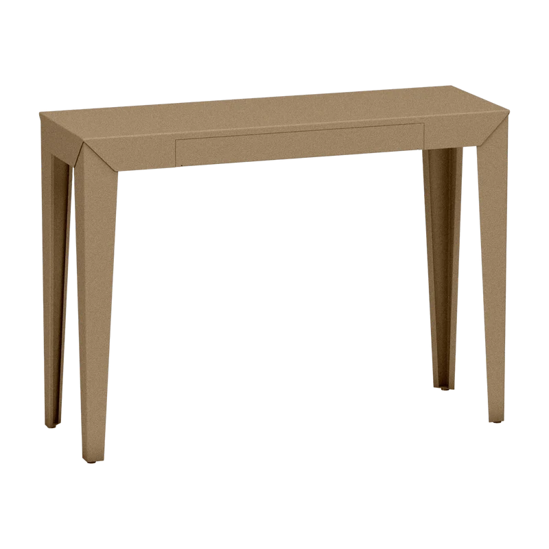 Console à tiroir sable finition mate 103 cm Zef - Matière Grise
