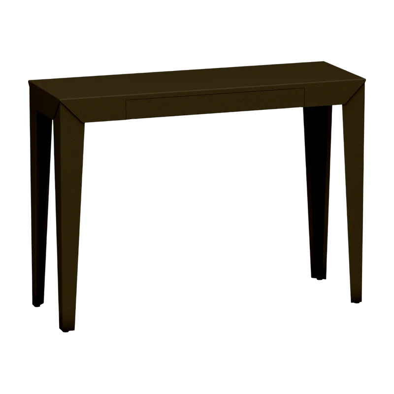 Console à tiroir bronze finition mate 103 cm Zef - Matière Grise