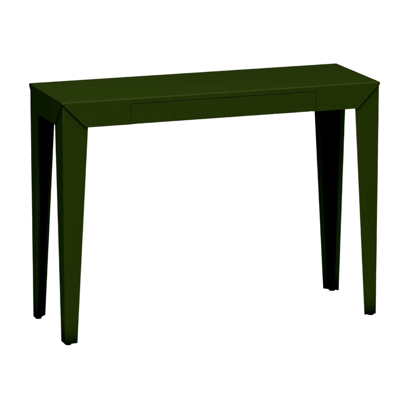 Console à tiroir olive finition mate 103 cm Zef - Matière Grise