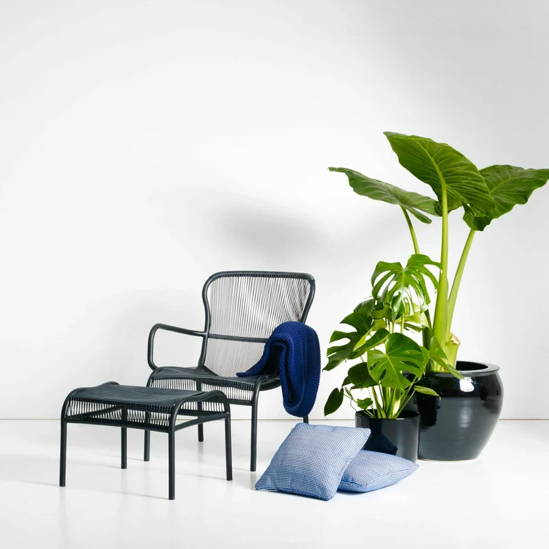 Fauteuil noir Loop - Vincent Sheppard