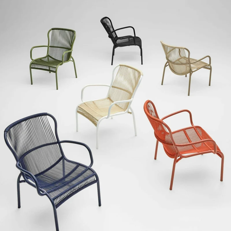 Fauteuil vert mousse Loop - Vincent Sheppard