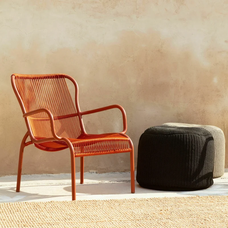 Fauteuil terracotta Loop - Vincent Sheppard