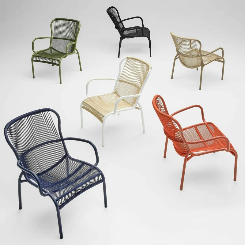 Fauteuil terracotta Loop - Vincent Sheppard