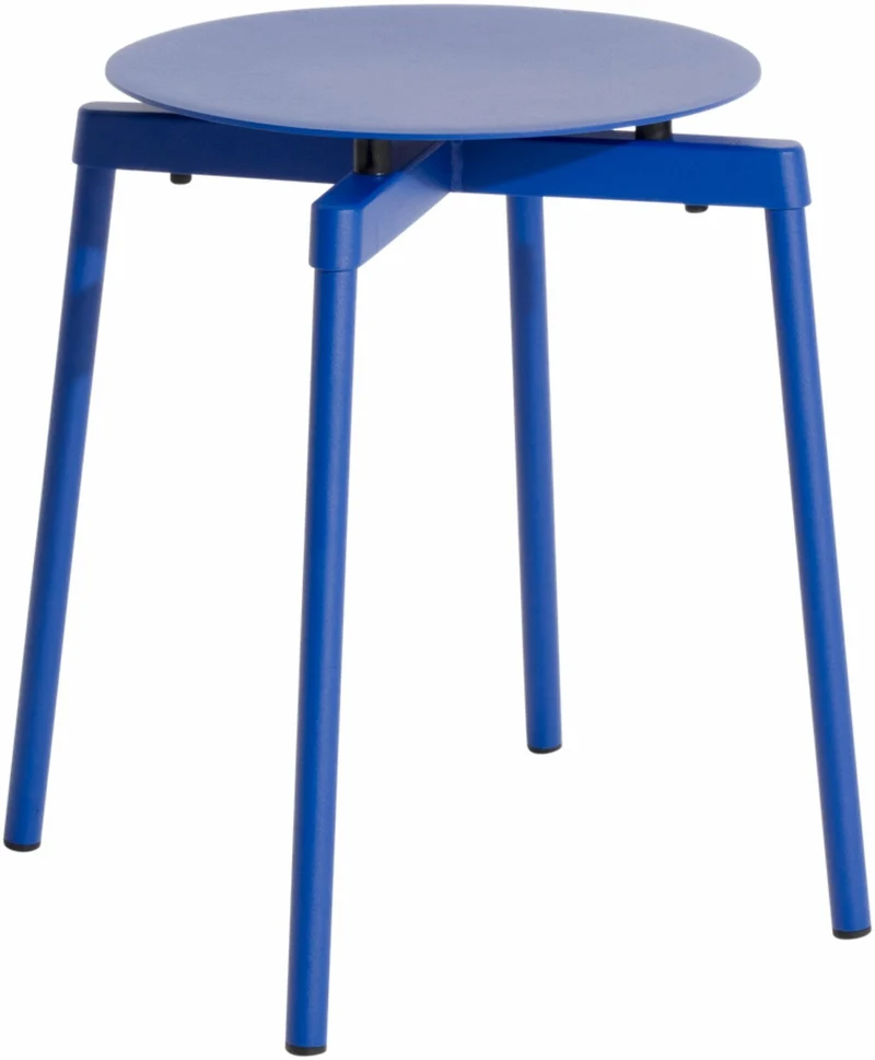 Tabouret outdoor bleu Fromme - Petite friture