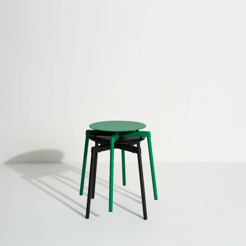 Tabouret outdoor bleu Fromme - Petite friture