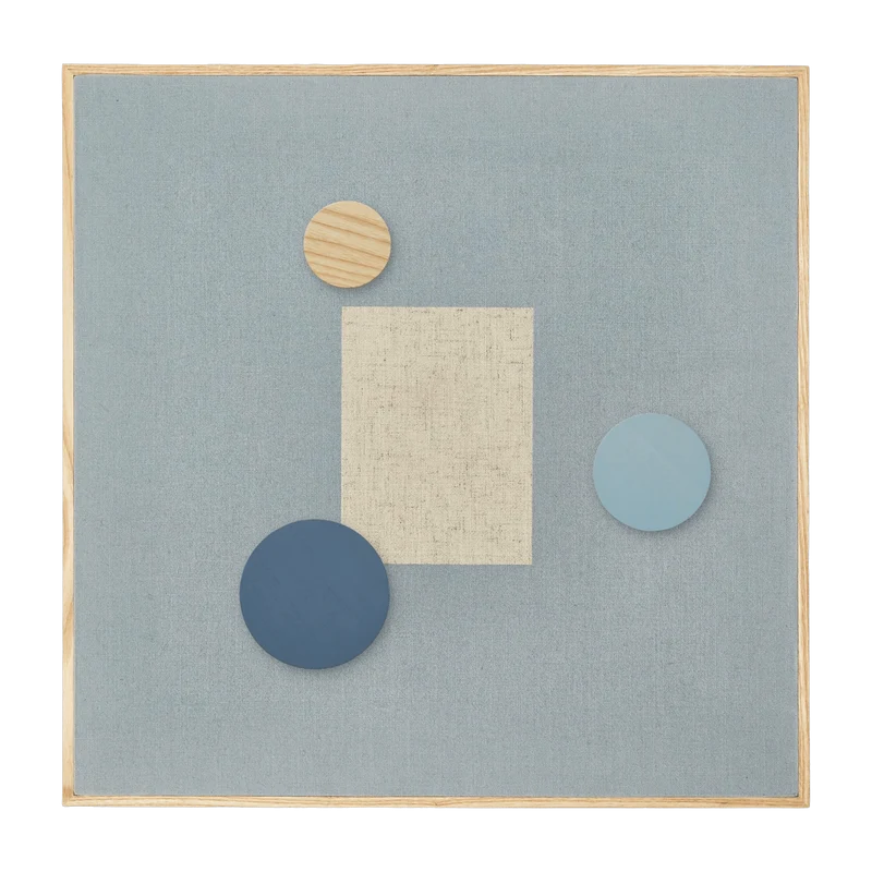 Tableau d'affichage bleu - Nofred