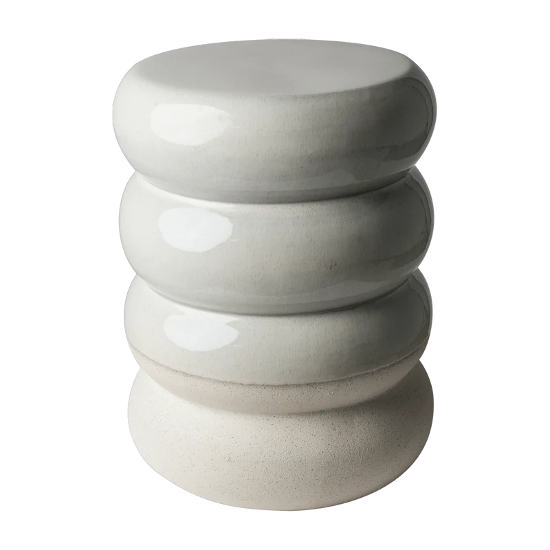 Table d'appoint en céramique blanc Chubby - Pols Potten
