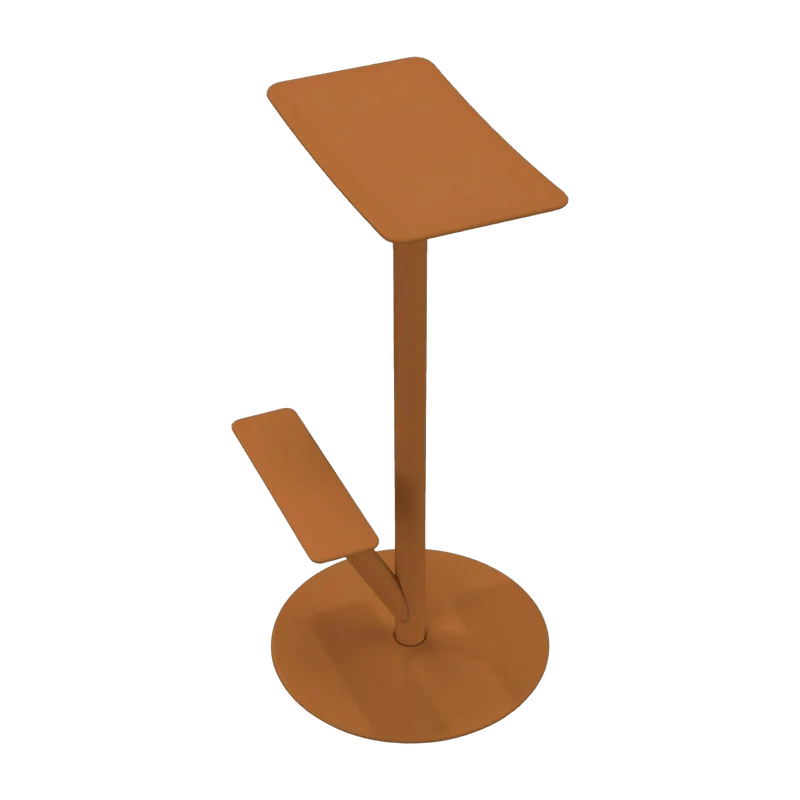Tabouret en acier mat 76 cm ochre Sequoia - Magis