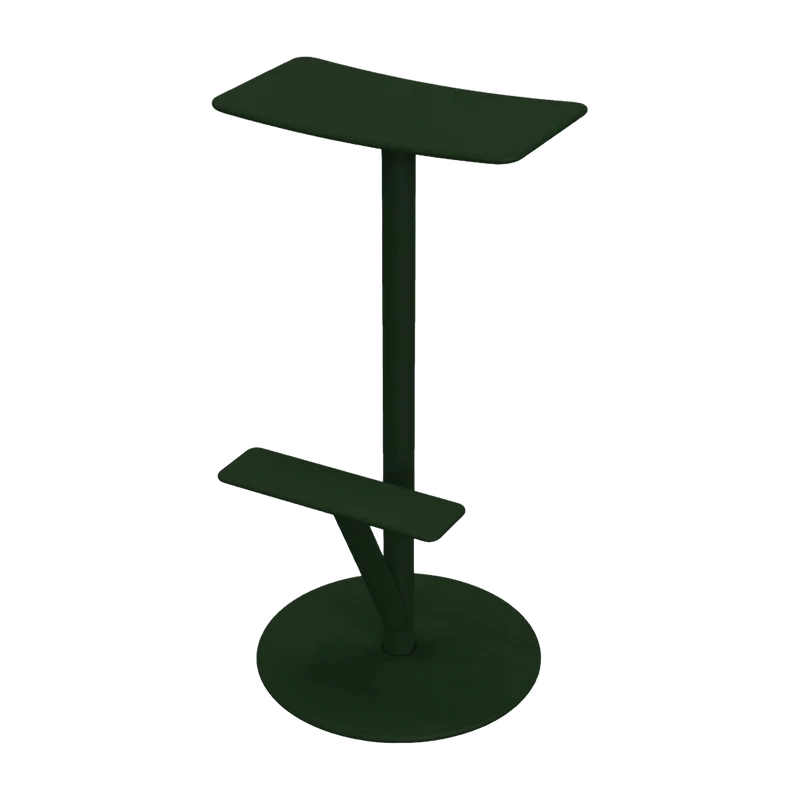 Tabouret en acier mat 76 cm vert foncé Sequoia - Magis