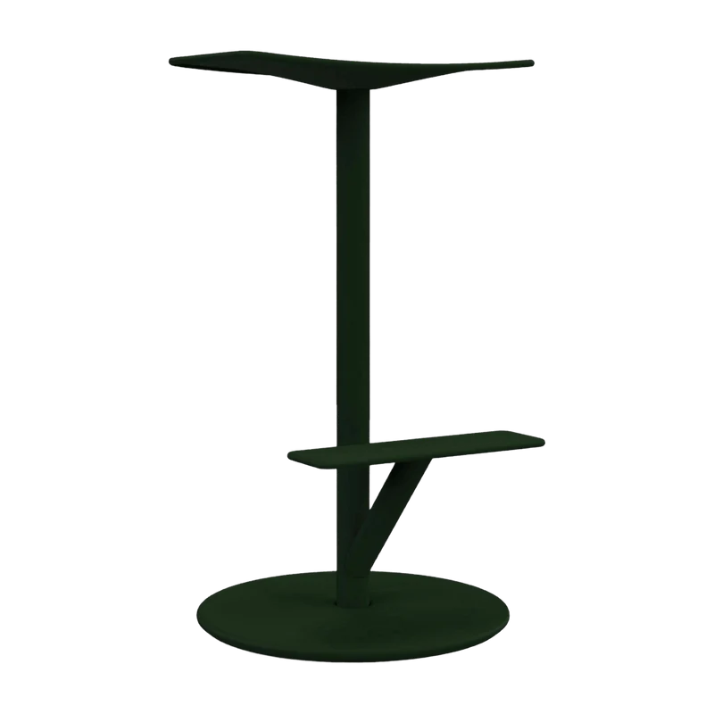 Tabouret en acier mat 66 cm noir Sequoia - Magis