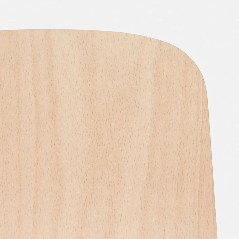 Chaise de bar 75 cm en bois naturel et cadre argenté Touchwood - Hem
