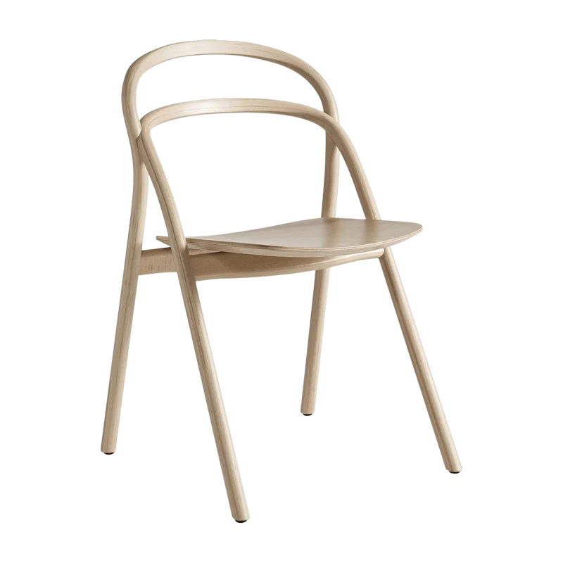 Chaise en bois naturel Udon - Hem