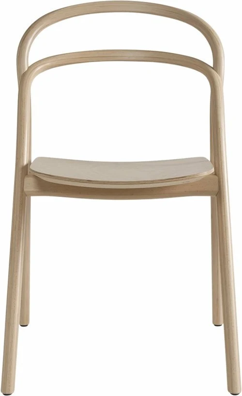 Chaise en bois naturel Udon - Hem