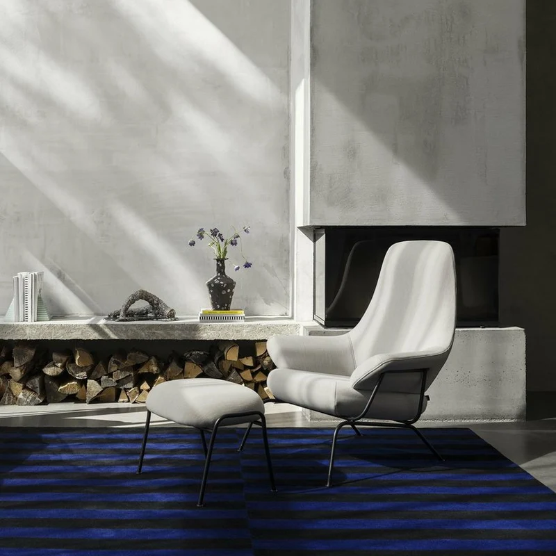 Repose-pieds en tissu Shell Hai - Hem