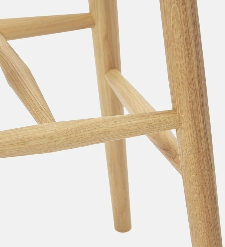 Tabouret de bar en liège foncé et bois naturel Drifted - Hem
