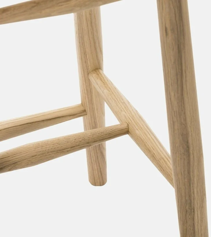 Tabouret de bar en liège clair et bois naturel Drifted - Hem