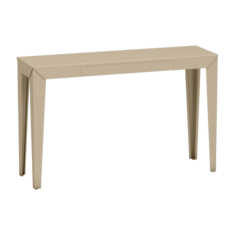 Console à tiroir crème finition mate 120 cm Zef - Matière Grise