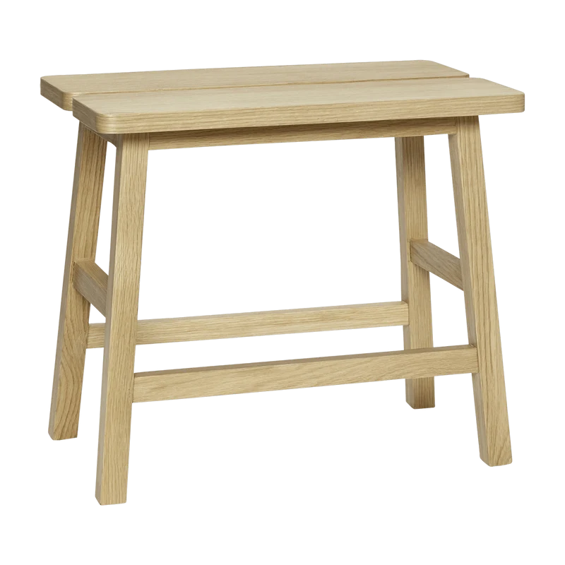 Tabouret en chêne clair - Hübsch