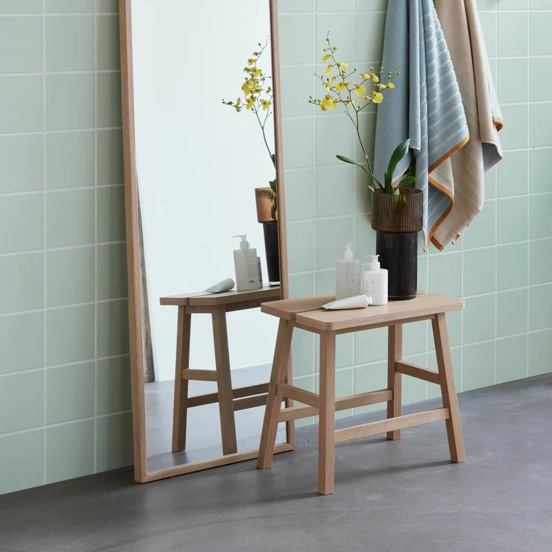 Tabouret en chêne clair - Hübsch