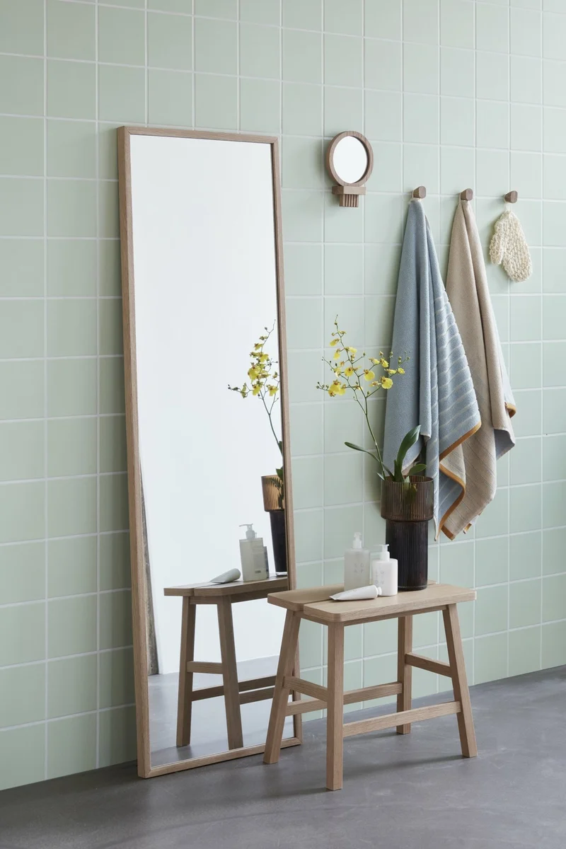 Tabouret en chêne clair - Hübsch
